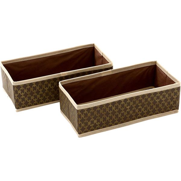 Набір органайзерів Brown 14x29x9 см 2 шт