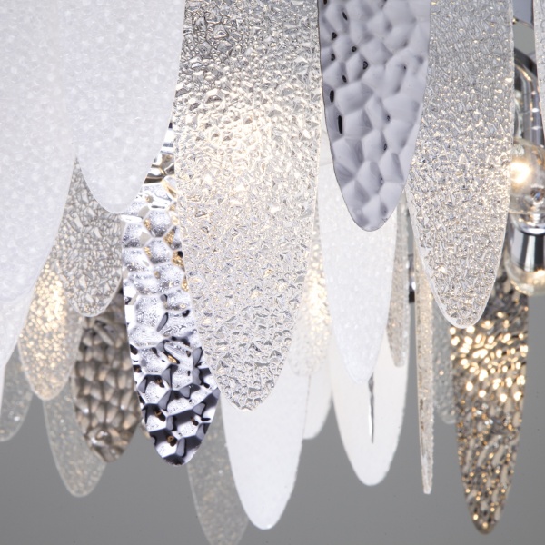 Люстра подвесная Strotskis Canaria 8x60 Вт E14 хром 324/8 (хром) 