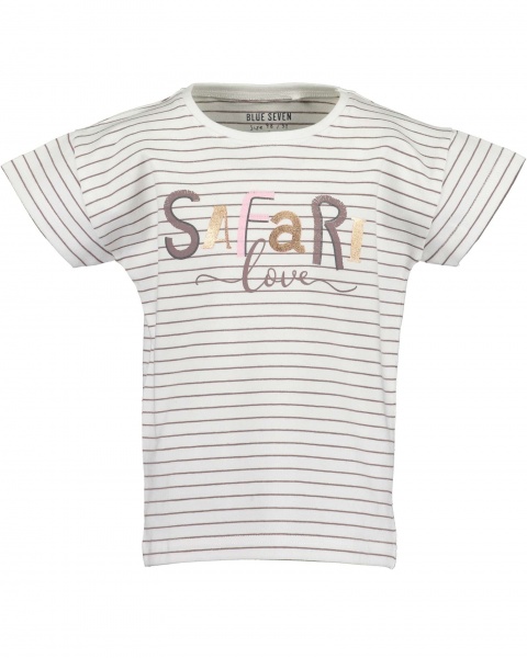 Футболка для девочек Blue Seven р.122 белый 702238 X_831_р.122 