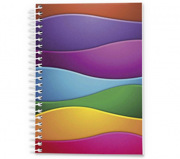 Блокнот Абстракція кольорова А7 48 арк. 1В2316 Аркуш