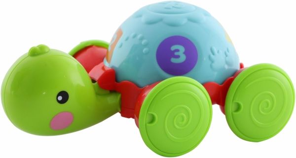 Каталка Fisher Price Ученая черепашка на шнурочке Y8652