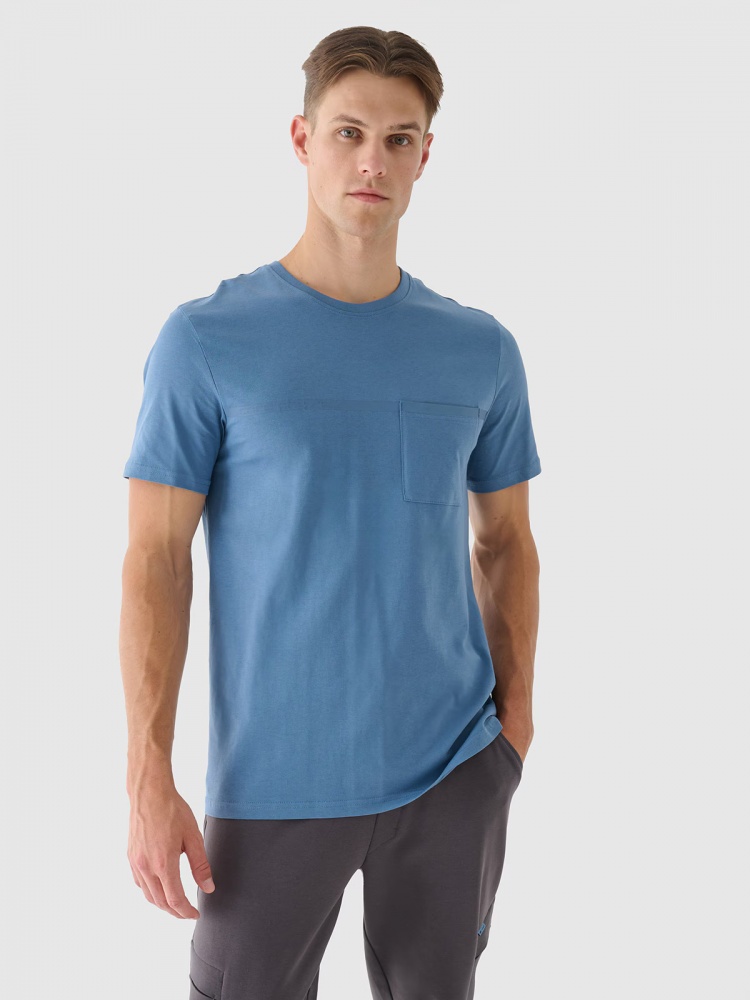 Футболка 4F 4FRSS24TTSHM2078-33S р.S голубой