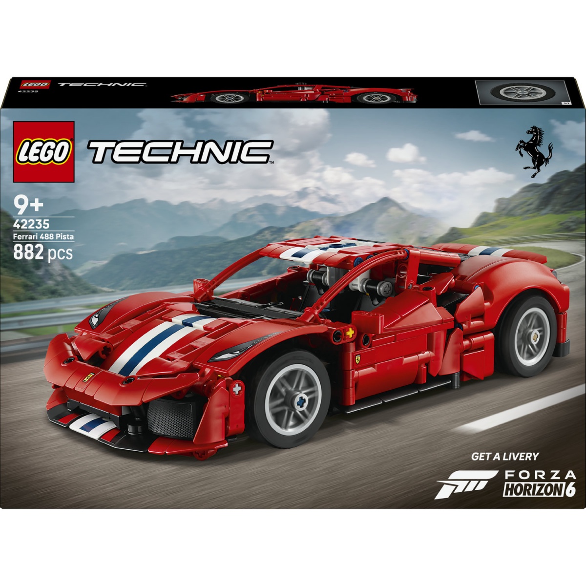 Конструктор LEGO Technic Автомобиль Ferrari 488 Pista 42235 — фото 1