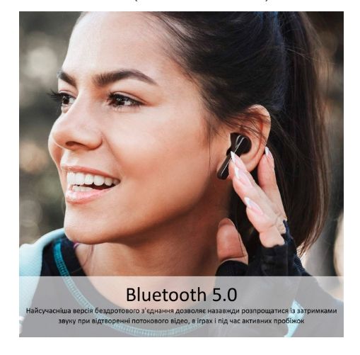 Навушники Promate Bluetooth 5 IPX5 black (trueblue-4.black) 