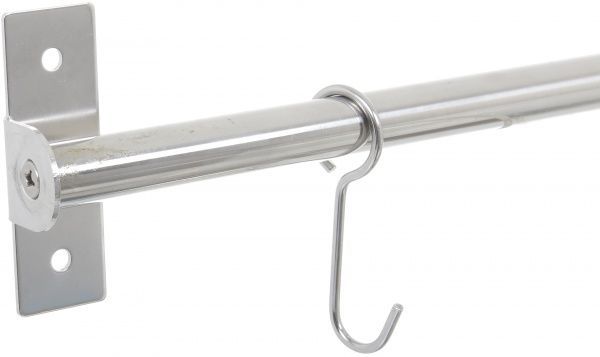 Рейлінг кухонний Flamberg 1000 мм 5 гачків+2 кронштейна