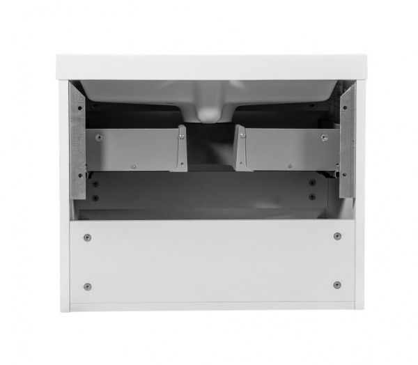 Тумба подвесная Aqua Rodos Vista белый глянец с умывальником Ваr 60 см