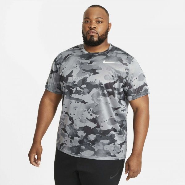 Футболка Nike M NK DRY TEE LEG CAMO AOP CU8477-084 2XL сірий