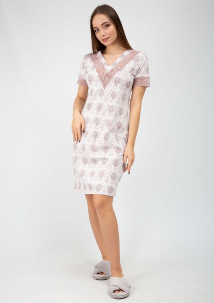 Нічна сорочка Roksana 1174/16027 р. 3XL капучино 