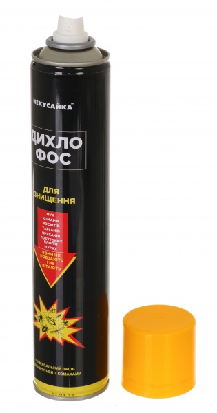 Аэрозоль Некусайка от вредных насекомых Дихлофос 400 мл