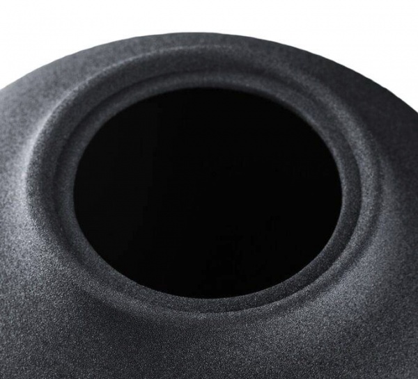 Ваза керамическая Nana ceramics Велеса 28 см черный муар 