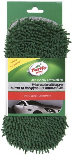 Губка автомобильная из микрофибры TURTLE WAX