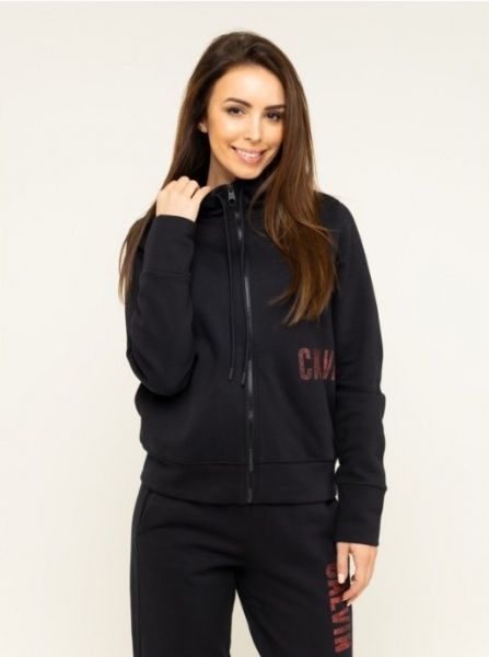 Джемпер Calvin Klein Performance FULL ZIP HOODED JACKET 00GWH9J437-007 р. XS черный