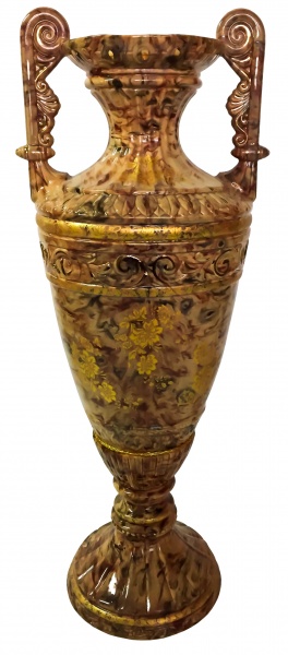 Ваза Диана коричневая Н60 см