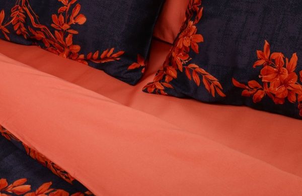 Комплект постельного белья Glenda евро разноцветный Issimo 