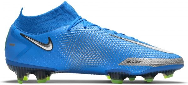 Бутси Nike PHANTOM GT ELITE DF FG CW6589-400 р. US 11 синій