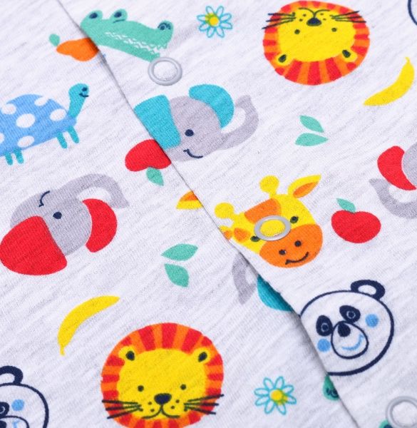 Песочник унисекс Minikin р.74 серый меланж 21330274 