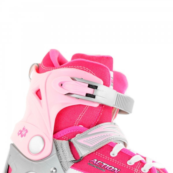 Роликовые коньки Action ANNY PW-126B-13-2PINK/37-40 р. 37-40 розовый