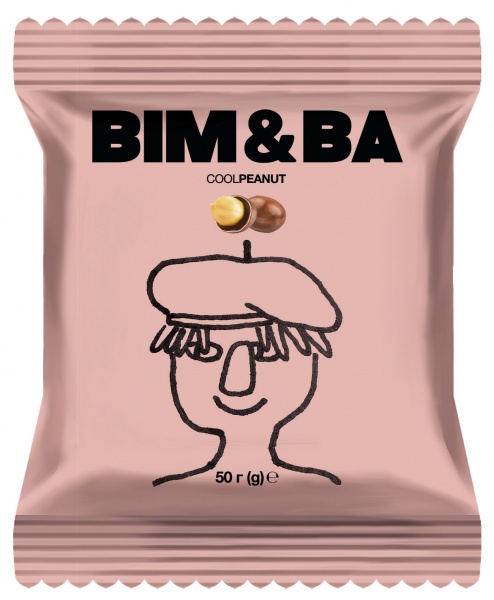 Драже Bim&Ba CoolPeanut Арахис в какао-порошке 50 г 