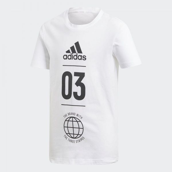 Футболка Adidas YB SID TEE DV1704 140 білий