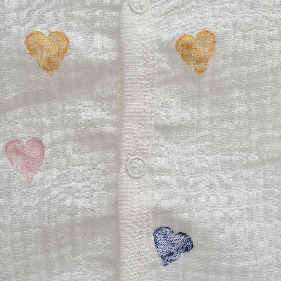 Песочник для девочки Blanka Сердечко р.68-74 белый 110793