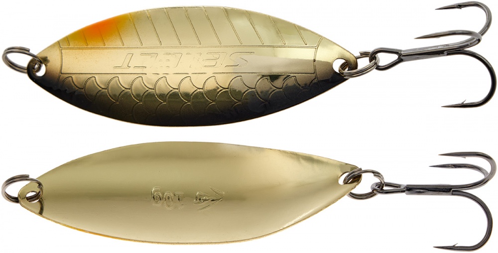 Блесна Select 10 г Solver 71 мм золотой