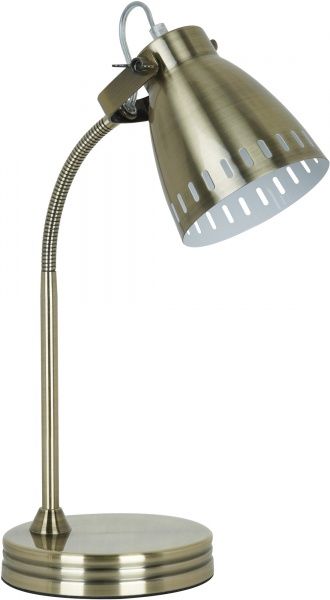 Настольная лампа офисная Camelion New York KD-428 C59 1x40 Вт E27 медь 