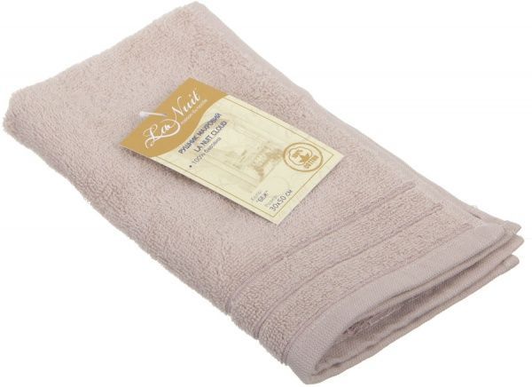 Полотенце махровое Cloud 30x50 см бежевый La Nuit 