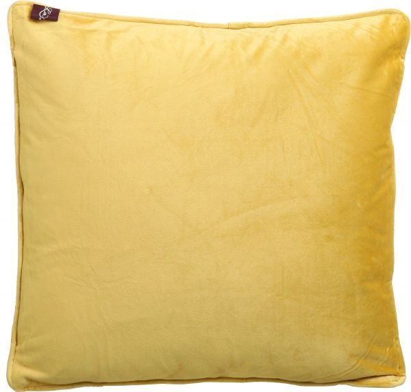 Подушка декоративная Велюр 45x45 см горчичный La Nuit 