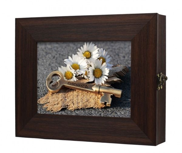 Ключница SvitArt FV-449, коричневая