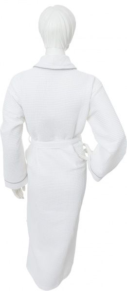 Халат вафельний Karna з кантом р. 3XL білий Aleron 