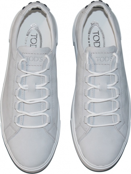 Кроссовки Tods SNEAKERS UOMO / MAN SNEAKER XXM56A0V43X5IP-B017 р.42 светло-серый