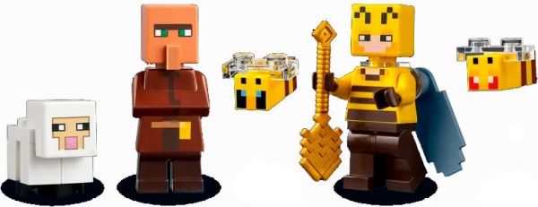 Конструктор LEGO Minecraft Пасіка 21165