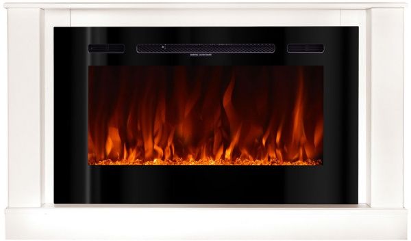 Камінокомплект ART FLAME Бернард міні & Аделі (білий)