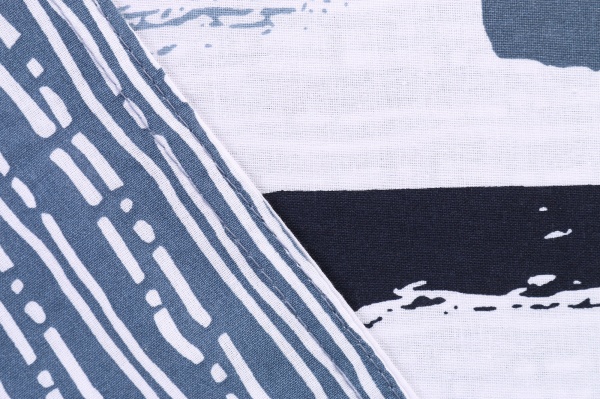 Комплект постельного белья Brest 2.0 серый с белым Today 