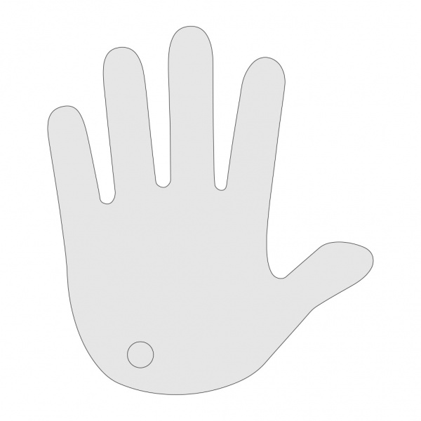 Брелок MAXGROUP светоотражающий 