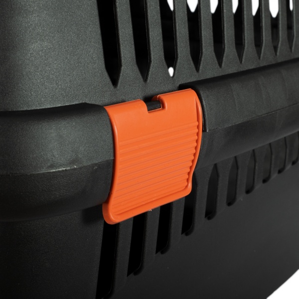 Переноска SGbox для собак и котов до 6 кг SG 35x49x32,5 см черный/микс SG16053