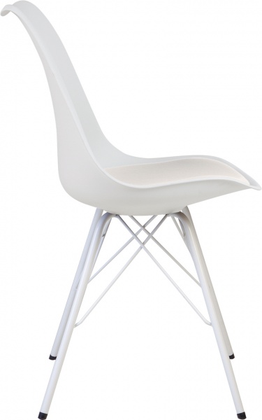 Стул Nowy Styl ASTI 4A WHITE (BOX-2) (CH) K01/ECO-50 белый / белый