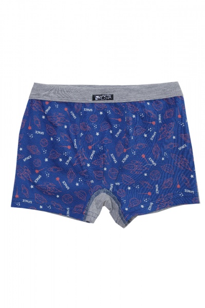 Трусики-боксеры для мальчиков KOSTA р.134–140 синий 2461-5 