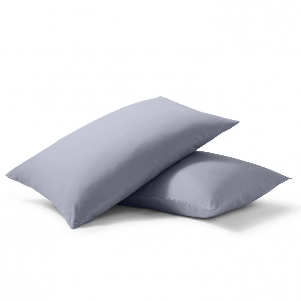 Наволочка Моно 50x70 см серый