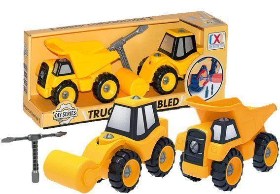 Конструктор Can Xin Long ШЛЯХОВИЙ КАТОК та САМОСКИД