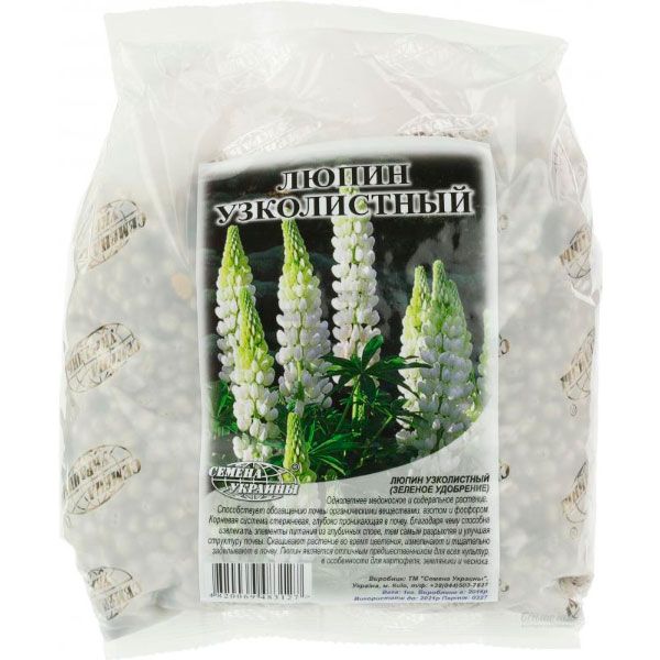 Семена Украины Люпин Узколистный 1 кг