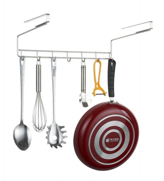 Держатель для кухонных принадлежностей Lemax YJ-G-3365 7 крючком 320x280x165 мм хром