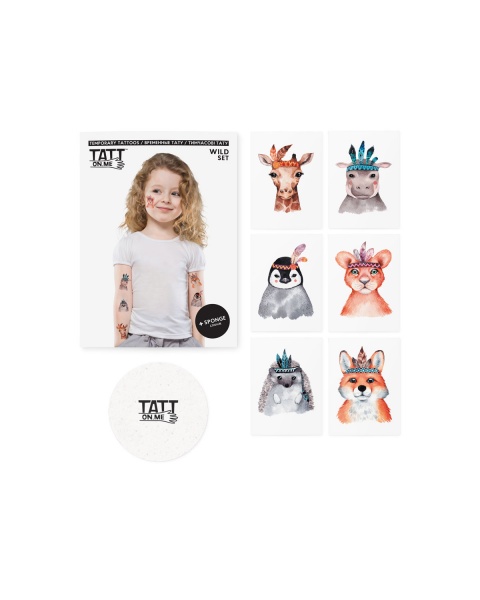 Тату тимчасове TATTon.me Wild Set
