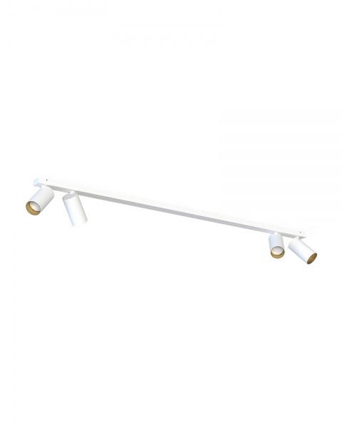 Спот Nowodvorski Mono 4x10 Вт GU10 белый/золото 7776 