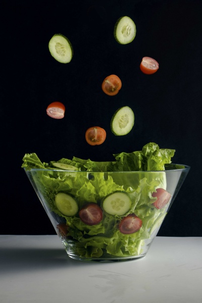 Салатник VT-3104 стеклянный 270 мм 4 л Vittora