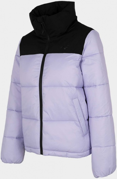 Куртка 4F WOJACKET KUDP014 H4Z22-KUDP014-51S р.M чорно-фіолетовий