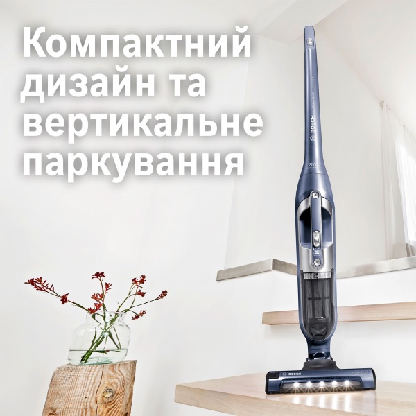 Пылесос аккумуляторный Bosch Flexxo Gen2 Серия 4 BCH3K2851 blue 