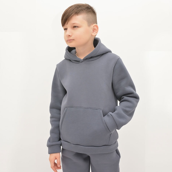 Бомбер для мальчика Blanka р.156 серый 110069 