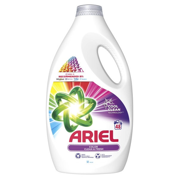Гель для машинной и ручной стирки Ariel Color 2,4 л 