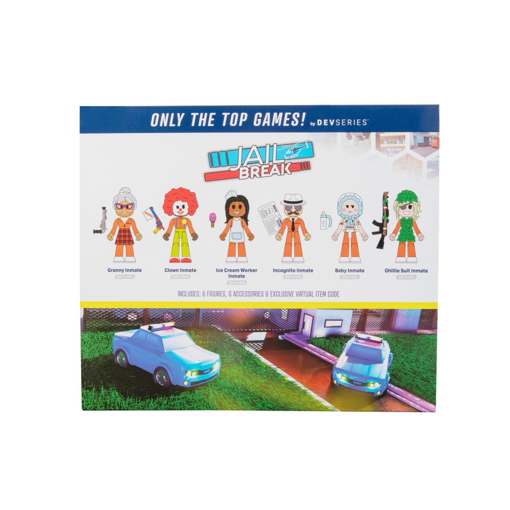 Ігровий набір DevSeries Multipack Jailbreak Hiding in Plain Sight 6 фігурок та аксесуари CRS0059